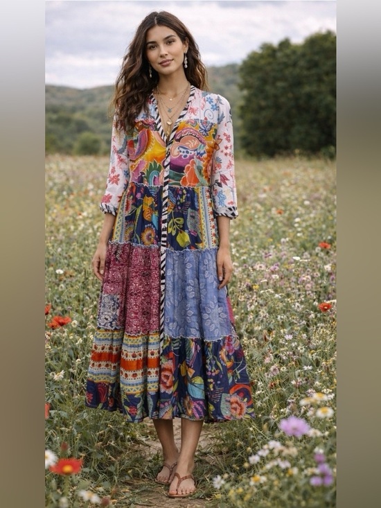Johnny Was Dresses & Skirts - Johnny Was Regis tiered dress